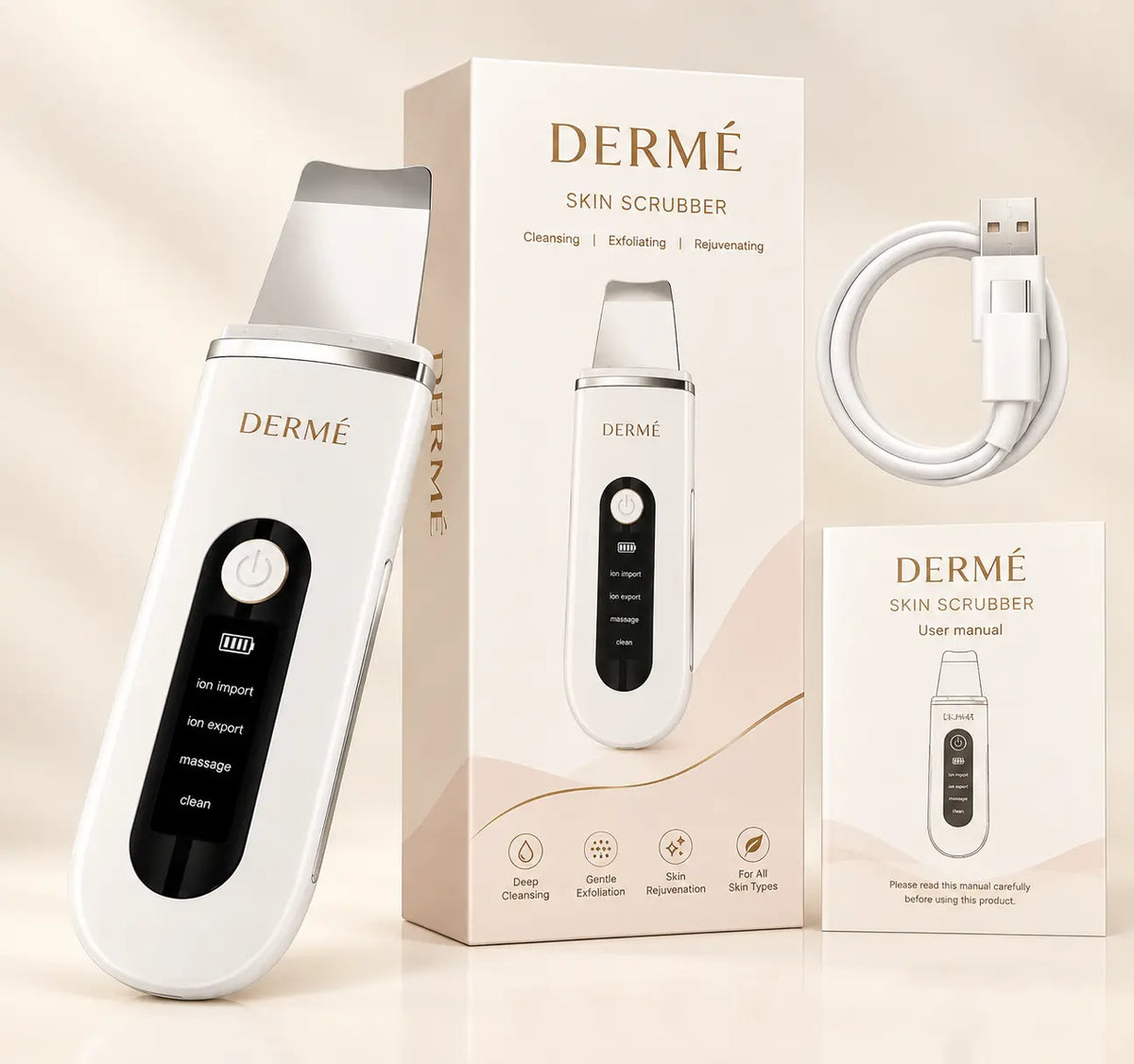 Derme RF Skin Tightening & Facial Contouring Device