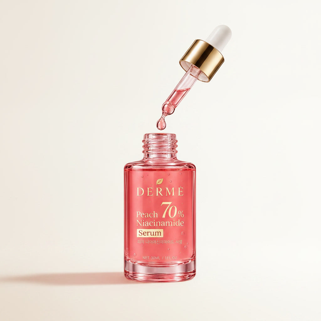 DERME Peach Niacinamide Glow Serum